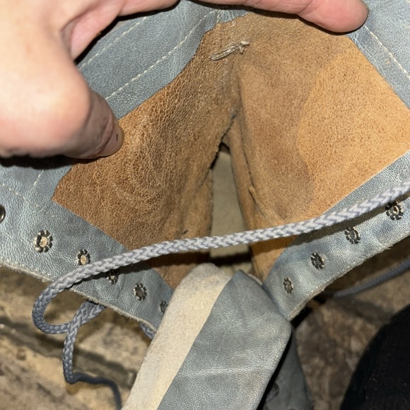 Vintage Victorian Style Leather Boots - Picture 12 of 13